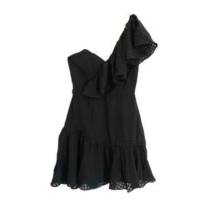 Karee Small off Shoulder Black Dress